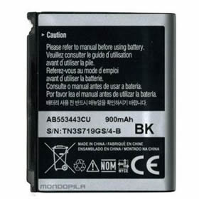 Запасной аккумулятор для Samsung AB553443CC