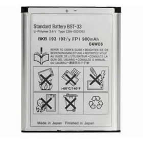 Запасной аккумулятор для Sony Ericsson BST-30