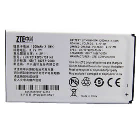 Запасной аккумулятор для ZTE Li3712T42P3h734141