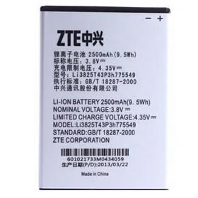 Запасной аккумулятор для ZTE Li3825T43P3h775549